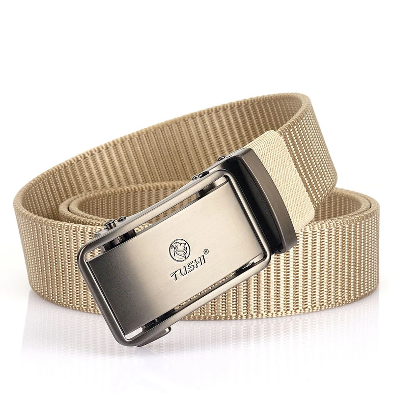 Men's New High-grade Thickened Nylon Belt Zinc Alloy Automatic Buckle Wild Business Outdoor Leisure Belt
Men's New High-grade Thickened Nylon Belt Zinc Alloy Automatic Buckle Wild Business Outdoor Leisure Belt