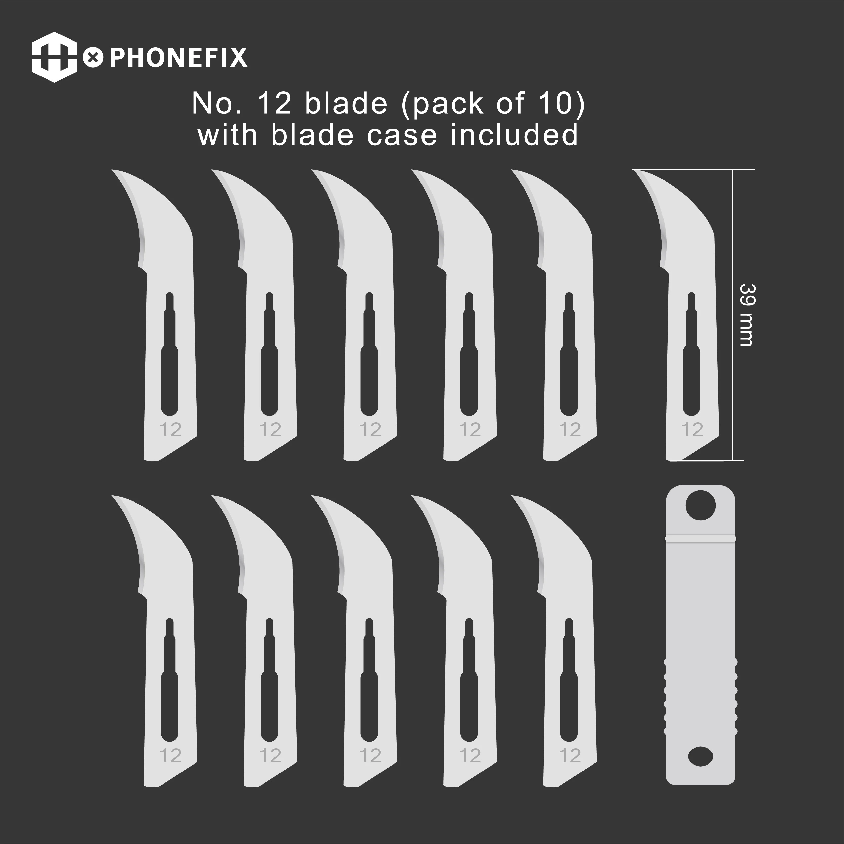 PHONEFIX Наборы лезвий для ремонта телефонов
PHONEFIX Наборы лезвий для ремонта телефонов