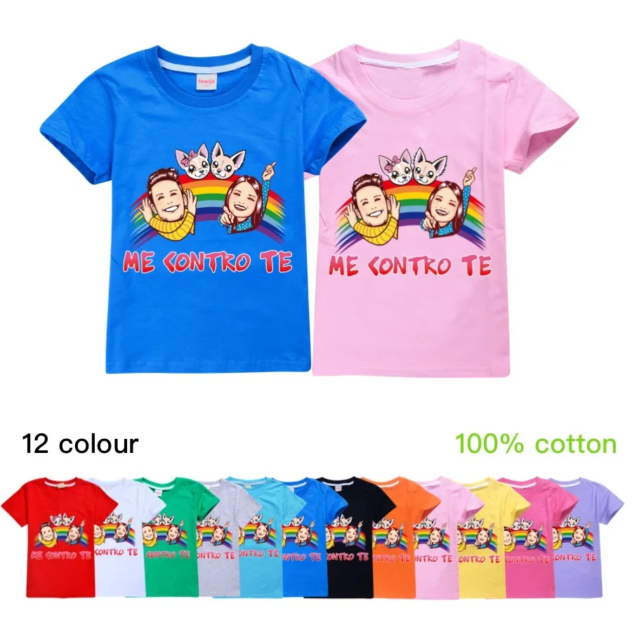 New Summer Baby Boys Cartoon Me Contro Te Print Tshirts Kids Short Sleeve T-Shirt Girls Tees Tops Children Clothes Costumes
New Summer Baby Boys Cartoon Me Contro Te Print Tshirts Kids Short Sleeve T-Shirt Girls Tees Tops Children Clothes Costumes