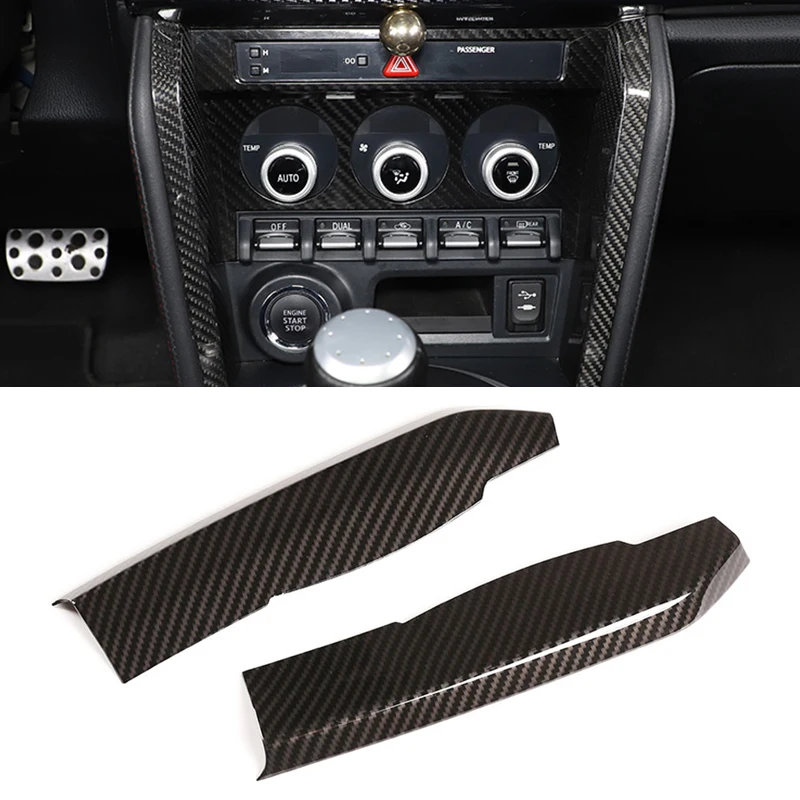 For Toyota 86 Subaru BRZ 2012 - 2018 2019 2020 ABS Carbon Fiber Texture Center Control Panel Side Strips Cover Protective Trim
For Toyota 86 Subaru BRZ 2012 - 2018 2019 2020 ABS Carbon Fiber Texture Center Control Panel Side Strips Cover Protective Trim