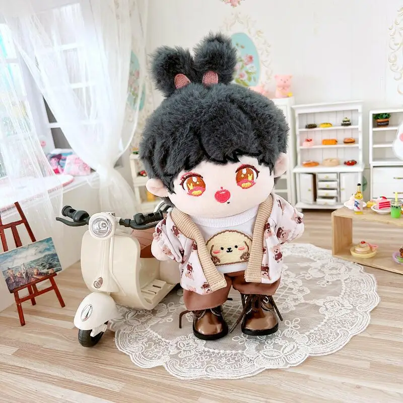 20cm Clothes Plush For Idol Doll Clothes Stray Kids Stuffed Animal Bear Cartoon Sweater overcoat dog leather shoes toys fans
20cm Clothes Plush For Idol Doll Clothes Stray Kids Stuffed Animal Bear Cartoon Sweater overcoat dog leather shoes toys fans