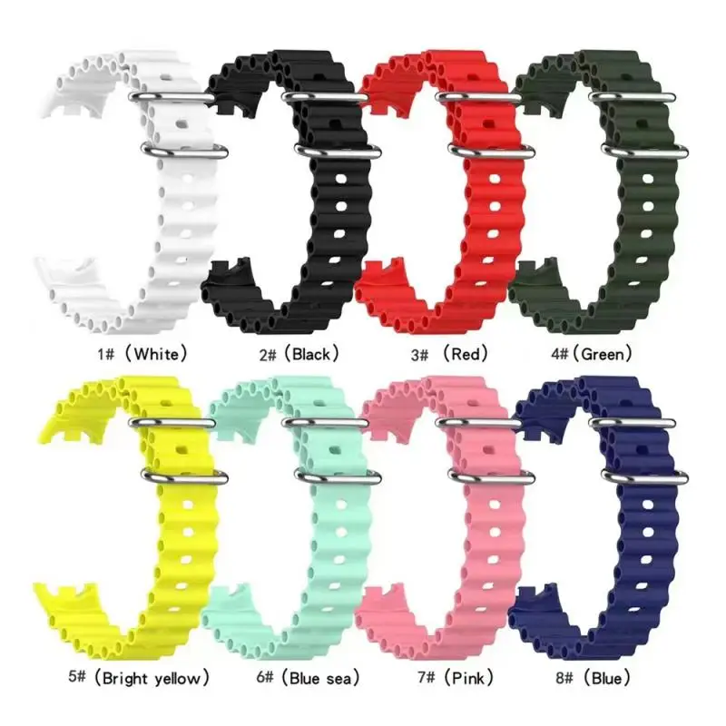 Bracelet Strap for Mi Band 8 Watchband Marine Silicone Replacement Bracelet Wriststrap Smart Watch Band Device Smart Accessories
Bracelet Strap for Mi Band 8 Watchband Marine Silicone Replacement Bracelet Wriststrap Smart Watch Band Device Smart Accessories