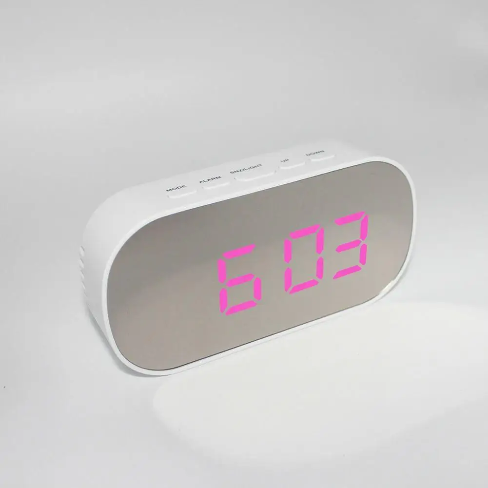 Desk LED Digital Clock Office Bathroom Bedroom Home Bedside Desk Clock Desktop Mirror Modern Portable Temperature
Desk LED Digital Clock Office Bathroom Bedroom Home Bedside Desk Clock Desktop Mirror Modern Portable Temperature