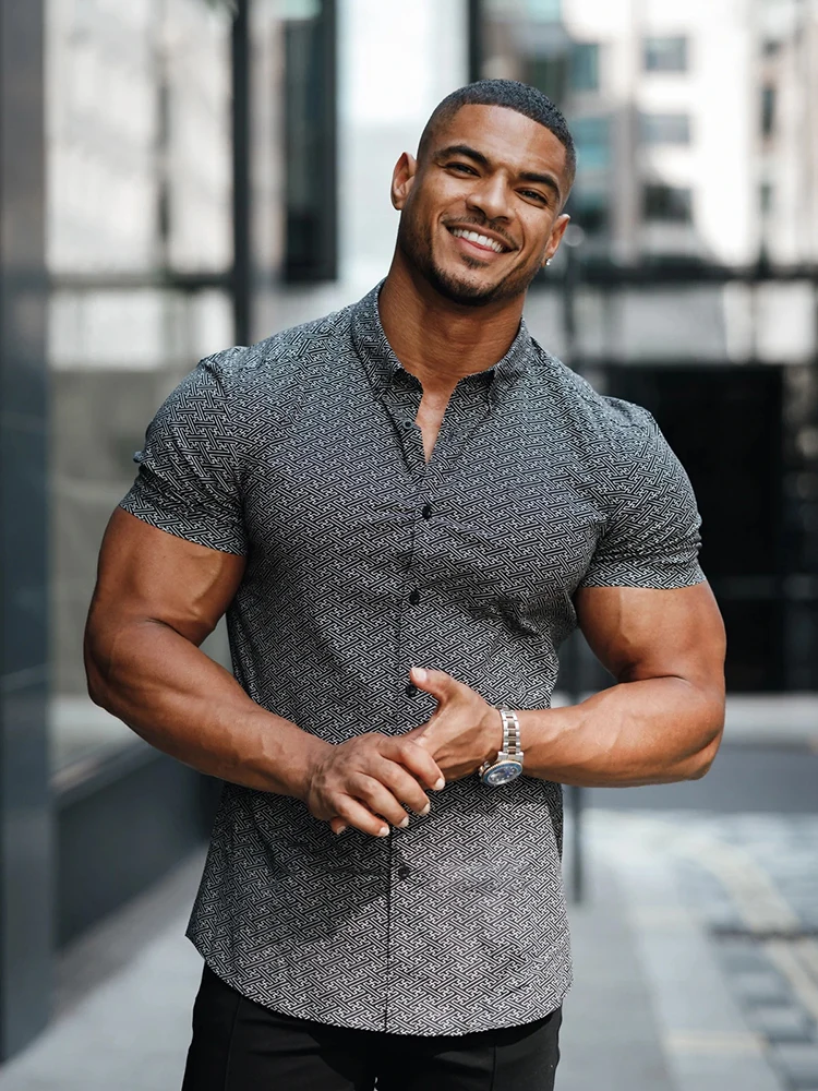 URSPORTTECH Summer Men Shirt 2022 Short Sleeve Slim Casual High Street 3D Print Tops Blouse Plus Size Men Polo Shirt
URSPORTTECH Summer Men Shirt 2022 Short Sleeve Slim Casual High Street 3D Print Tops Blouse Plus Size Men Polo Shirt
