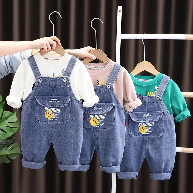 Новинка 2023, Детский Повседневный ковбойский костюм из двух предметов для мальчиков и девочек на весну и осень, Детская толстовка с круглым вырезом и длинными рукавами
Новинка 2023, Детский Повседневный ковбойский костюм из двух предметов для мальчиков и девочек на весну и осень, Детская толстовка с круглым вырезом и длинными рукавами