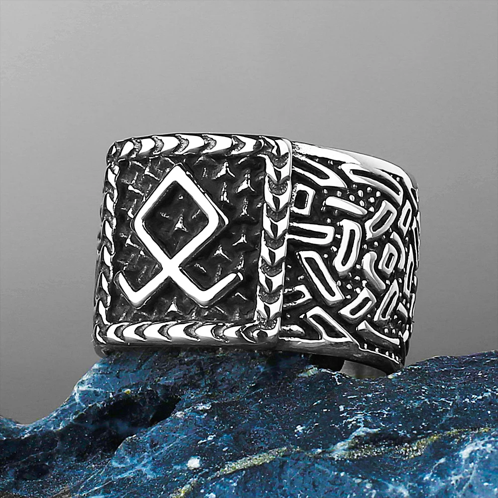 Vintage Odin Viking Rune Ring Men Women Fashion Biker Nordic Celtic Knot Stainless Steel Viking Rings Amulet Jewelry Wholesale
Vintage Odin Viking Rune Ring Men Women Fashion Biker Nordic Celtic Knot Stainless Steel Viking Rings Amulet Jewelry Wholesale