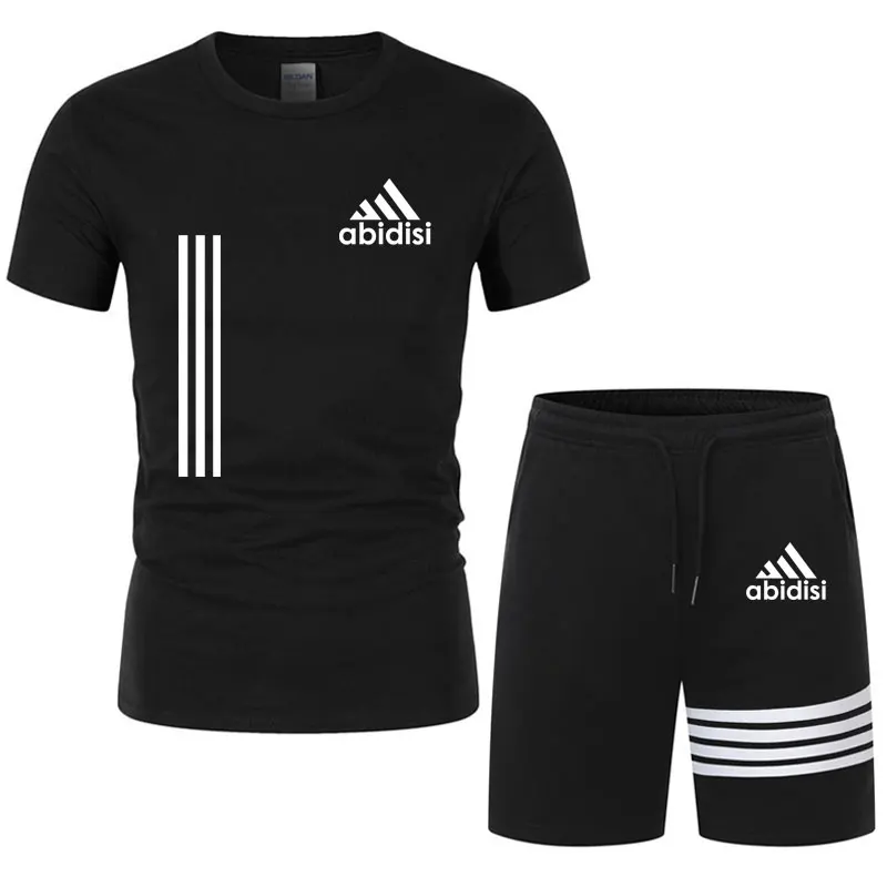 2021 men's sets simple summer short-sleeved T-shirt suit black new red fashion two-piece street short-sleeved 3D printing
2021 men's sets simple summer short-sleeved T-shirt suit black new red fashion two-piece street short-sleeved 3D printing