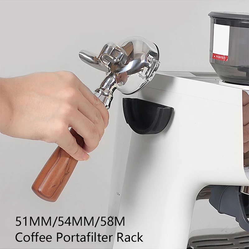 

51/54/58mm Coffee Portafilter Wall Rack Waterproof ABS Portafilter Holder Espresso Machine Group Handle Wall Mounted Rack