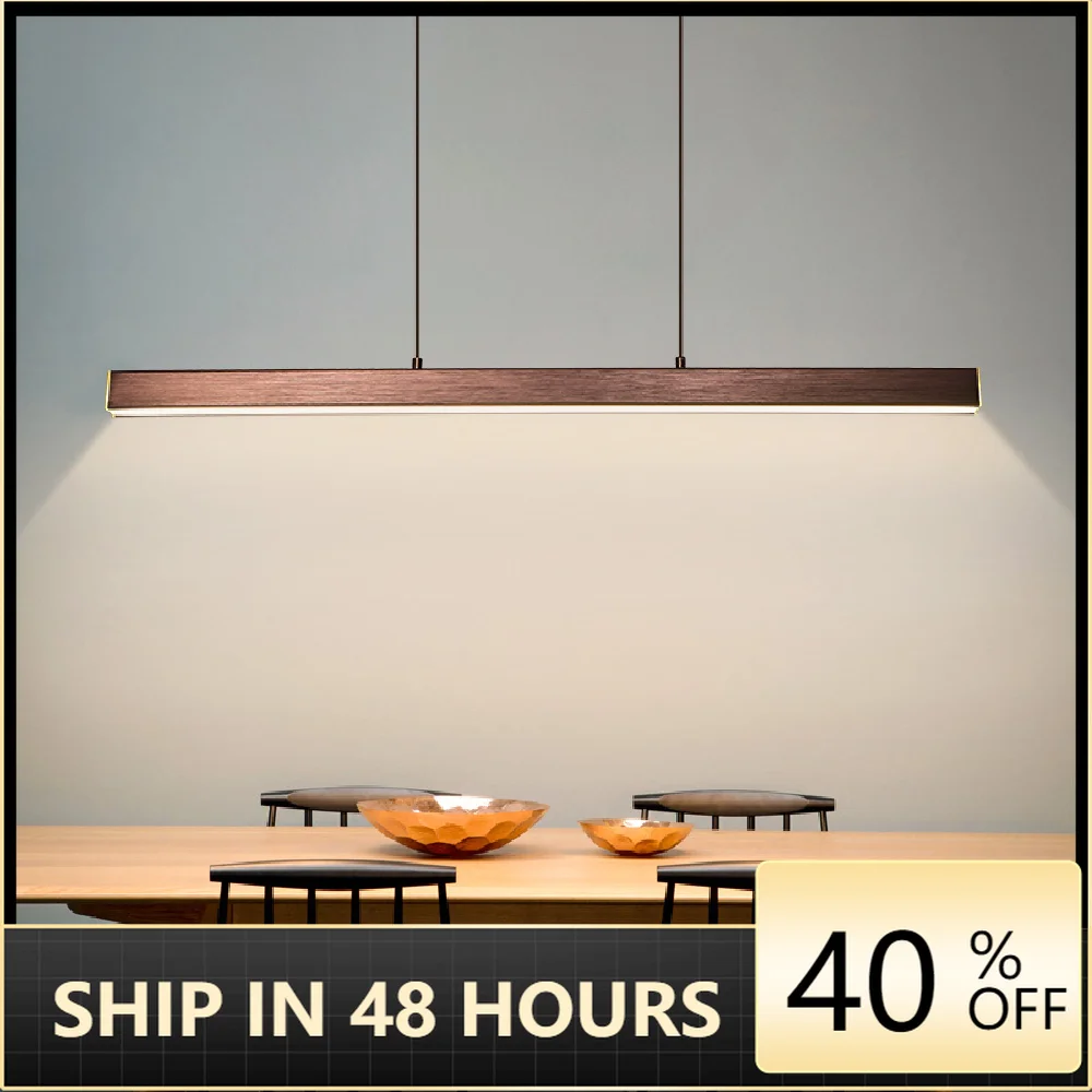 Modern LED dining room chandelier lighting Nordic restaurant long hanging lights office fixtures Bar illumination study lamps
Modern LED dining room chandelier lighting Nordic restaurant long hanging lights office fixtures Bar illumination study lamps