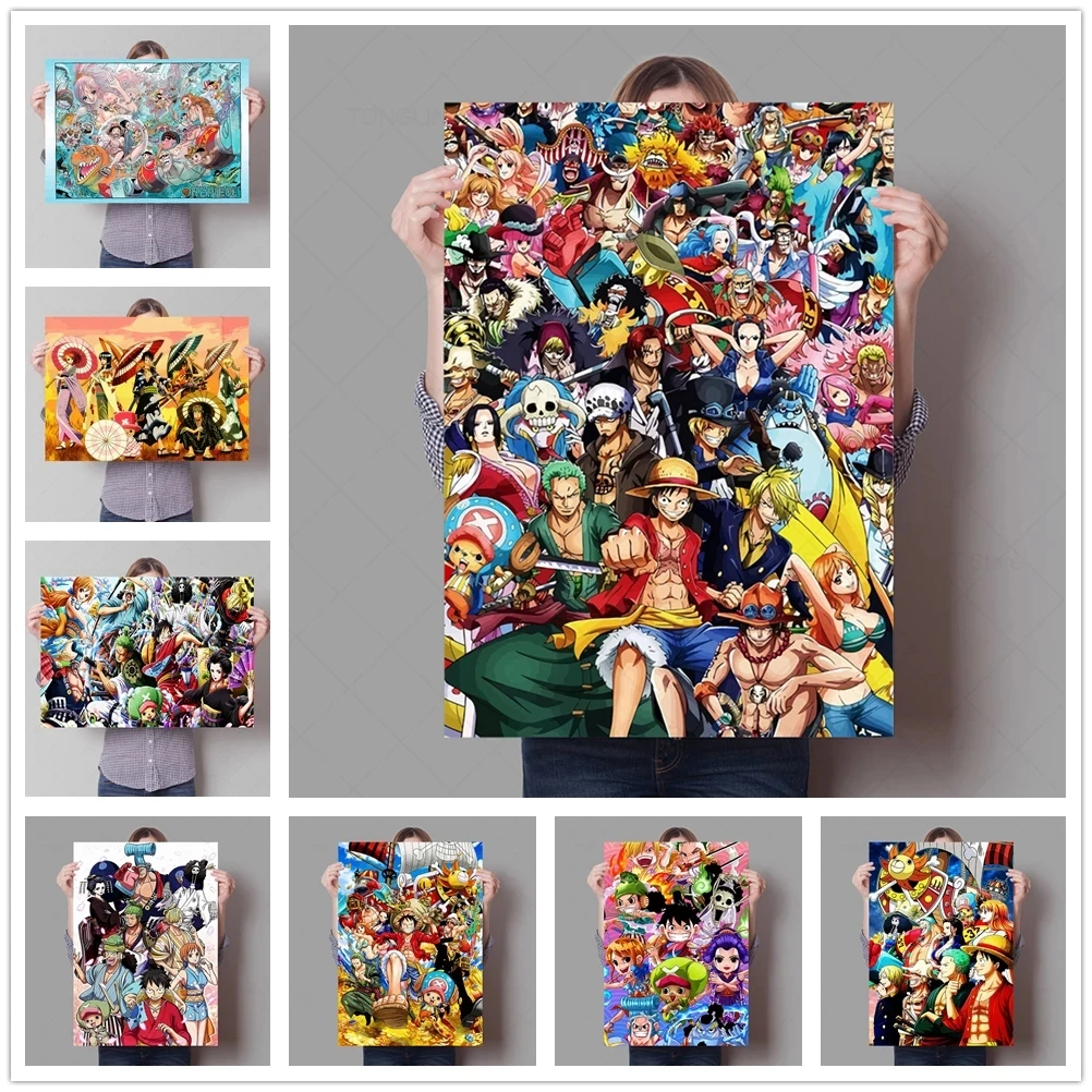 HD Print Art One Piece Cartoon No Frame Pictures Anime Luffy Painting Roronoa Group Canvas Bandai Poster Home Decor Bedroom Wall
HD Print Art One Piece Cartoon No Frame Pictures Anime Luffy Painting Roronoa Group Canvas Bandai Poster Home Decor Bedroom Wall