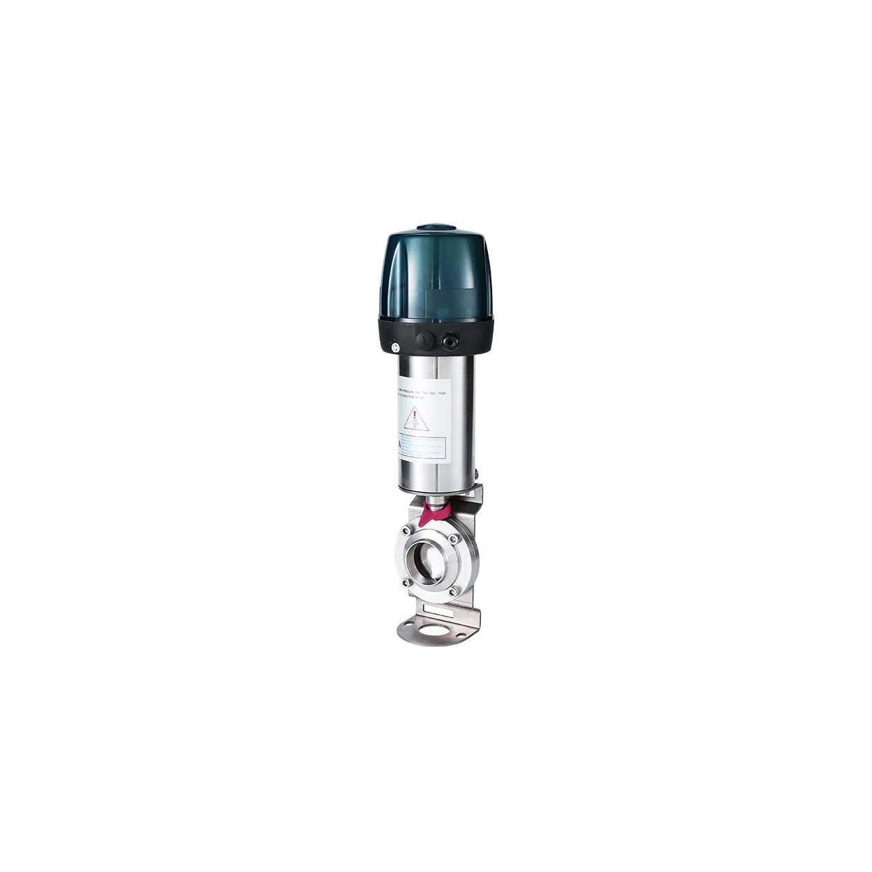 Food Grade C-TOP Control Unit Type Sanitary Pneumatic Stainless Steel Butterfly Valve
Food Grade C-TOP Control Unit Type Sanitary Pneumatic Stainless Steel Butterfly Valve