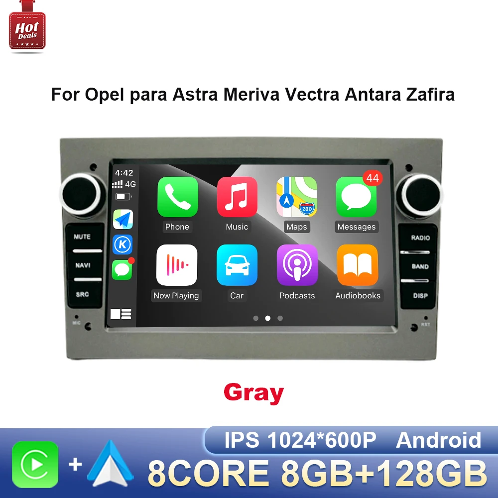Автомагнитола для Opel мультимедийная стерео-система на Android с Wi-Fi GPS Astra Meriva Vectra Antara
