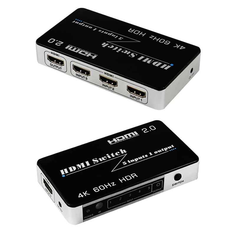 Коммутатор 4K HDMI с поддержкой HDCP 2,2 Mini HDMI 2,0, хаб с автоматическим ИК-пультом дистанционного управления для Apple TV
Коммутатор 4K HDMI с поддержкой HDCP 2,2 Mini HDMI 2,0, хаб с автоматическим ИК-пультом дистанционного управления для Apple TV