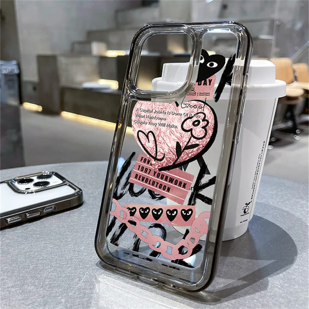 Love Graffiti Mobile Phone Protective Case Apple 14pro 11max iphone13/12/11 Fall proof Fashion Small Popular Phone Case
Love Graffiti Mobile Phone Protective Case Apple 14pro 11max iphone13/12/11 Fall proof Fashion Small Popular Phone Case