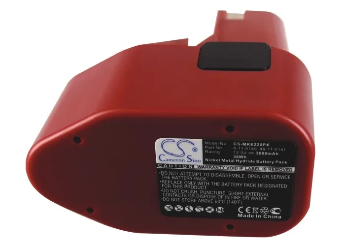 CS Battery For Milwaukee 48-11-0140 48-11-0141 48-11-0200 48-11-0251 0401-1 0401-4 0407-22 0407-6 0415-20 0415-21 0415-23 
CS Battery For Milwaukee 48-11-0140 48-11-0141 48-11-0200 48-11-0251 0401-1 0401-4 0407-22 0407-6 0415-20 0415-21 0415-23