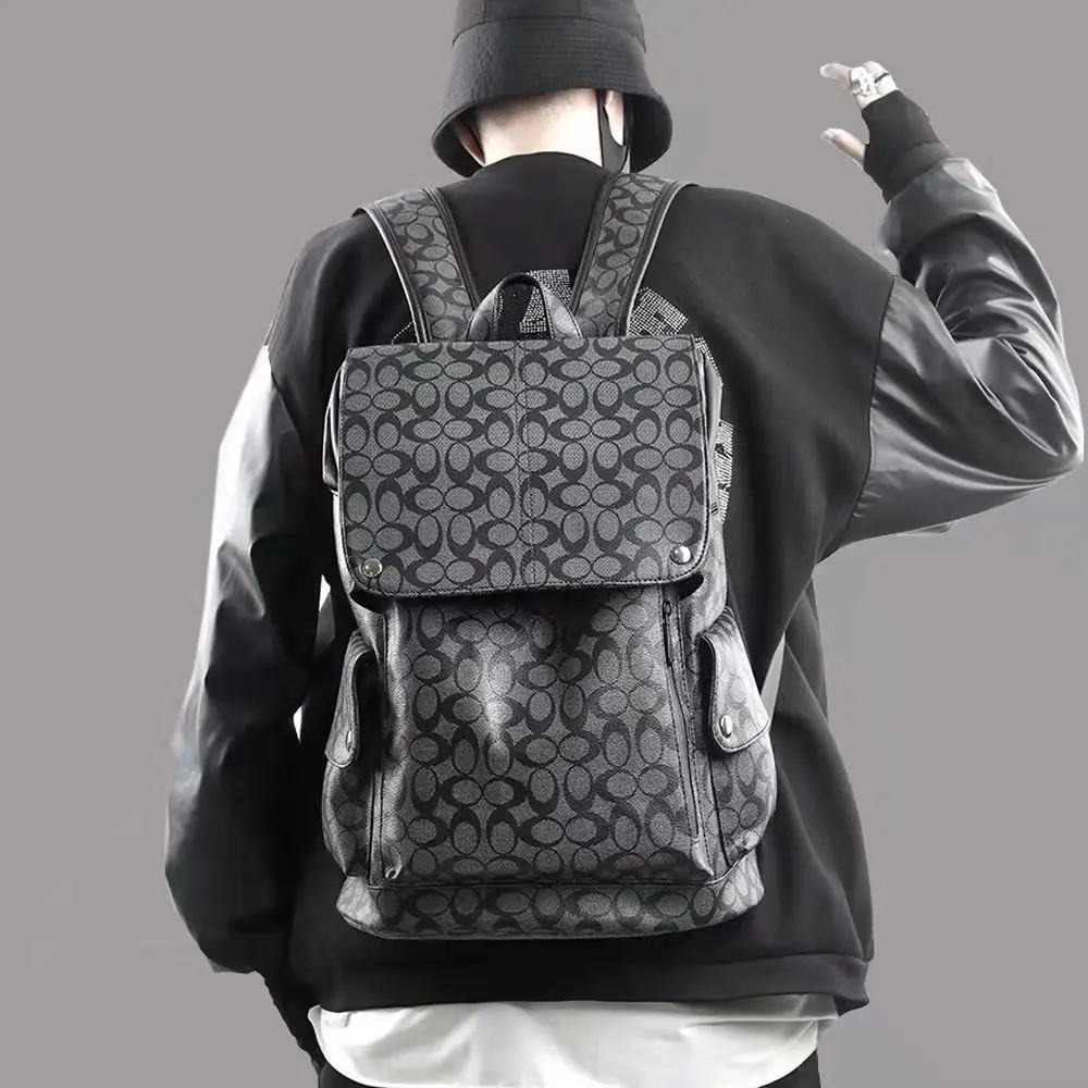 New printed backpack lightweight denim personality high-end outdoor plaid advanced multi-layer large-capacity backpack
New printed backpack lightweight denim personality high-end outdoor plaid advanced multi-layer large-capacity backpack