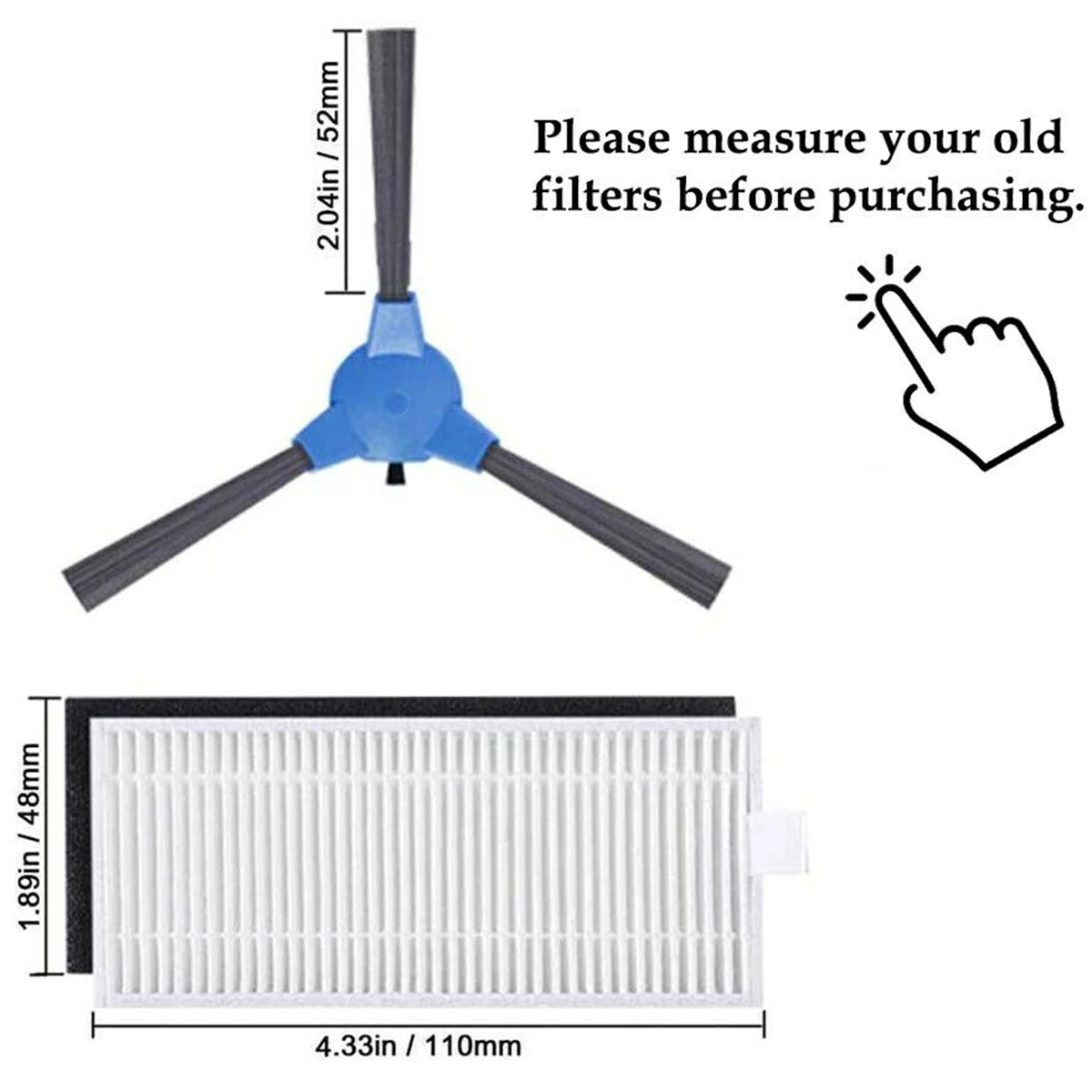 Kit Roller Brush Part Replacement Screwdriver Set Cleaning Brush Filters Home Household Side Brushes Accessories
Kit Roller Brush Part Replacement Screwdriver Set Cleaning Brush Filters Home Household Side Brushes Accessories