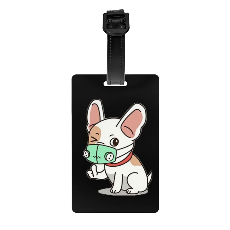 Cute Dog Pug Bulldog French Pet Luggage Tag for Travel Suitcase Trendy Privacy Cover Name ID Card
Cute Dog Pug Bulldog French Pet Luggage Tag for Travel Suitcase Trendy Privacy Cover Name ID Card