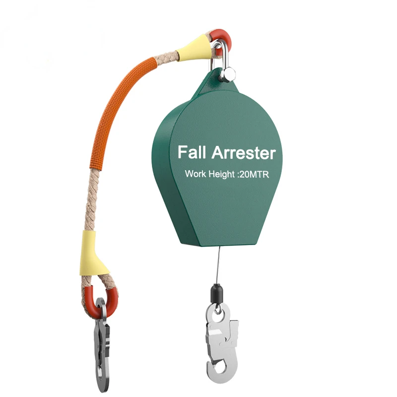 Safety Steel Wire Rope Retractable Lifeline Climbing Anti-Fall Arrest Harness Fall Arrester System For Industrial
Safety Steel Wire Rope Retractable Lifeline Climbing Anti-Fall Arrest Harness Fall Arrester System For Industrial
