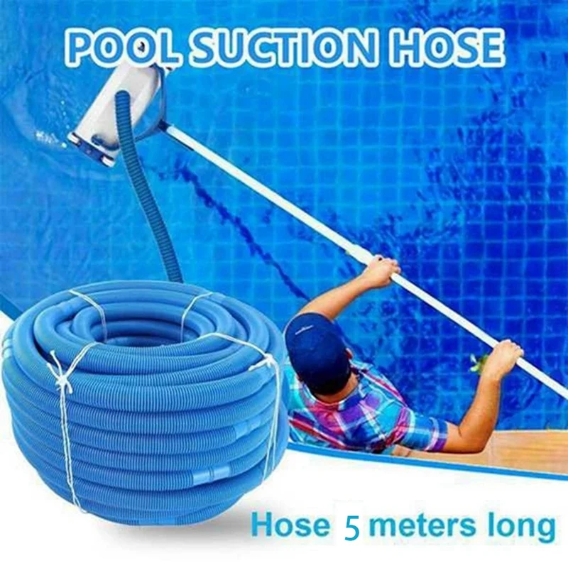 Hot 5M Swimming Pool Vacuum Cleaner Hose Suction Swimming Replacement Pipe Pool Cleaner Tool Swimming Pool Cleaning Hose
Hot 5M Swimming Pool Vacuum Cleaner Hose Suction Swimming Replacement Pipe Pool Cleaner Tool Swimming Pool Cleaning Hose