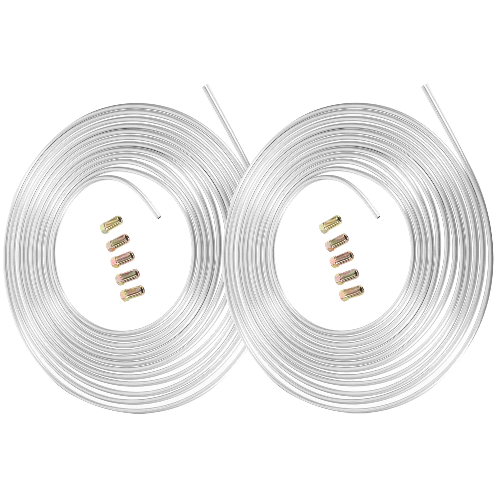 3/ 16 inch Zinc- Coated Brake Brake Cable Tube Roll with 30 Screws for Auto Replacement Repair 25 inch Long
3/ 16 inch Zinc- Coated Brake Brake Cable Tube Roll with 30 Screws for Auto Replacement Repair 25 inch Long