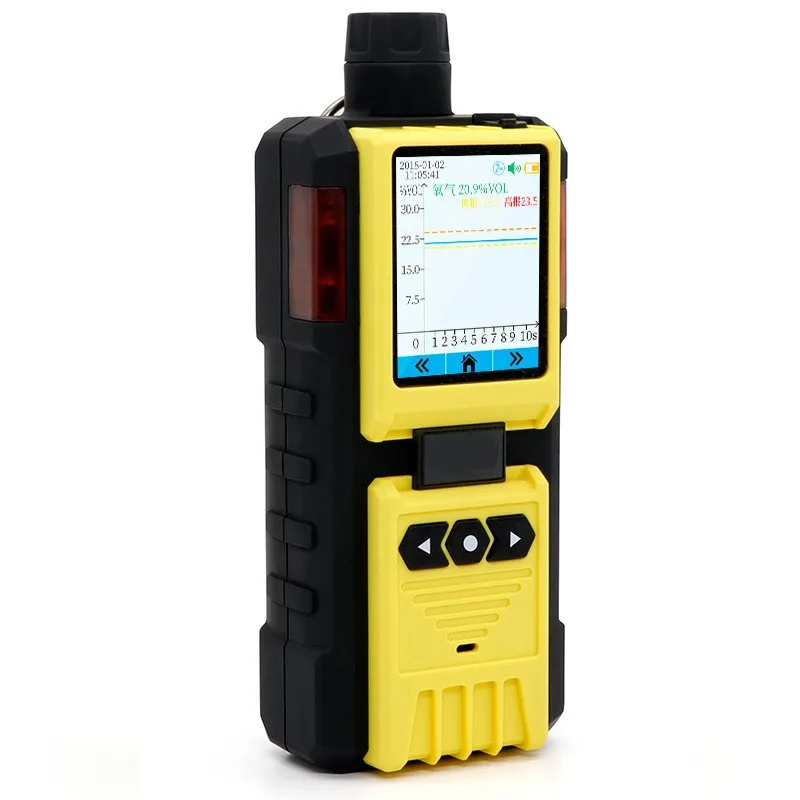 Portable Gas Detector Clip 4 In 1 Monitor Meter Tester Analyzer CO, H2S, O2 And LEL With Alarm
Portable Gas Detector Clip 4 In 1 Monitor Meter Tester Analyzer CO, H2S, O2 And LEL With Alarm