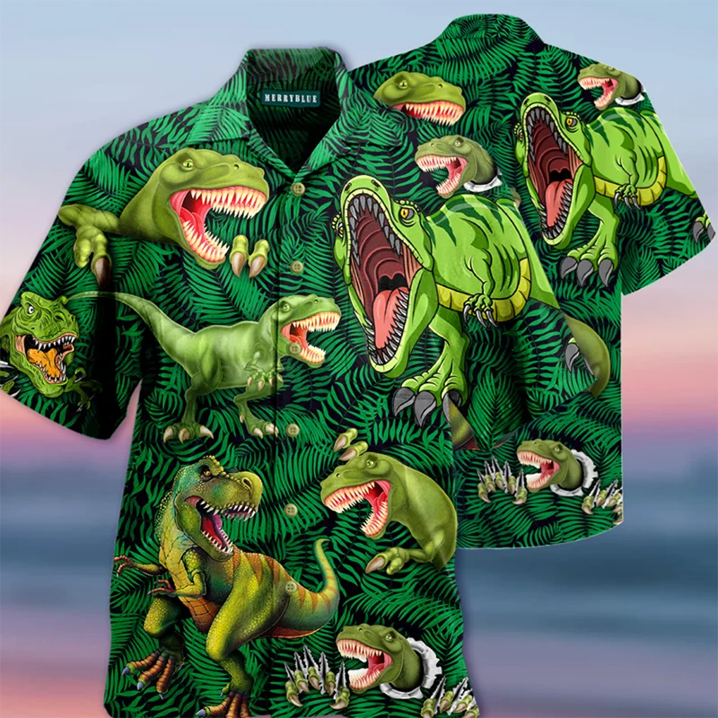 Green Dinosaur 3D Printed Customized Breathable Hawaii Polo Shirts Youth Couples Beach Multi Color Casual T Shirt Free Shipping
Green Dinosaur 3D Printed Customized Breathable Hawaii Polo Shirts Youth Couples Beach Multi Color Casual T Shirt Free Shipping