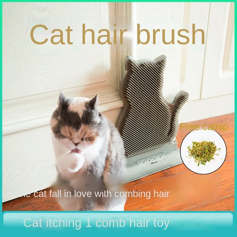 New fixed funny cat rubbing device hair removal massage brush cat scratching brush toy pet supplies
New fixed funny cat rubbing device hair removal massage brush cat scratching brush toy pet supplies