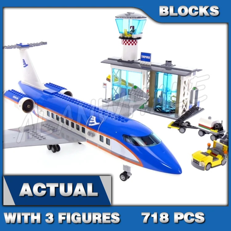 718pcs Town Airport Passenger Terminal Plane Mobile Stairway Fuel Trailer 02043 Building Blocks Kit Brick Compatible with Model
718pcs Town Airport Passenger Terminal Plane Mobile Stairway Fuel Trailer 02043 Building Blocks Kit Brick Compatible with Model