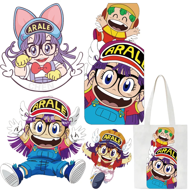 Anime Cute Arale Girl Patches Thermal Sticker on Clothes Fabric Iron-on Transfers for Clothing Thermoadhesive Patch Diy Applique
Anime Cute Arale Girl Patches Thermal Sticker on Clothes Fabric Iron-on Transfers for Clothing Thermoadhesive Patch Diy Applique