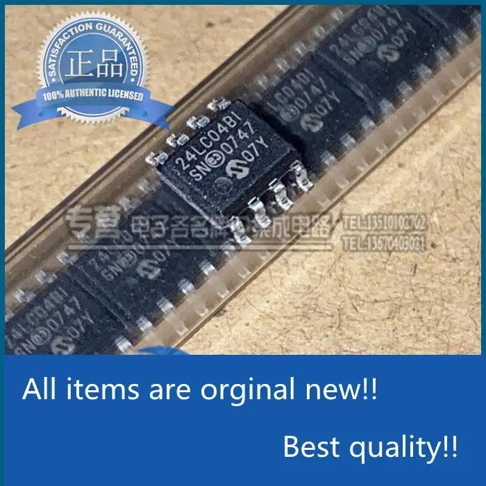 10pcs 100% orginal new 24LC04B-I SN 24LC04BI 24LC04B1 SMD SOP-8 memory brand new
10pcs 100% orginal new 24LC04B-I SN 24LC04BI 24LC04B1 SMD SOP-8 memory brand new