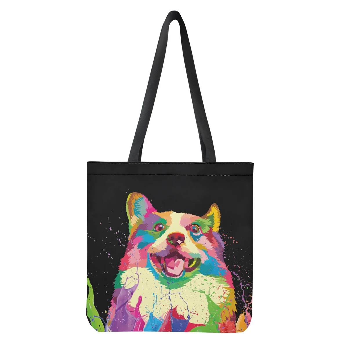 Union Flag Cute Dog Large Holding Bag For Students Universal Storage Bag Waterproof Polyester Folding Lightweight Single Room Ba
Union Flag Cute Dog Large Holding Bag For Students Universal Storage Bag Waterproof Polyester Folding Lightweight Single Room Ba