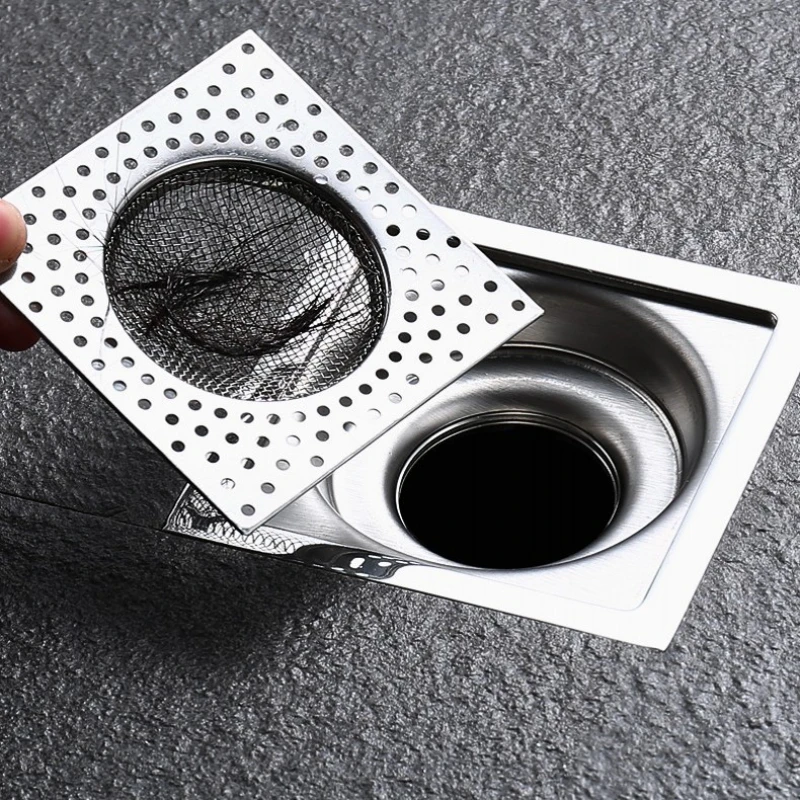 8cm Stainless Steel Floor Square Drain Filter Bathroom Kitchen Drain Filter Hair Catcher Sink Strainer Bathroom Tool Mesh Cover
8cm Stainless Steel Floor Square Drain Filter Bathroom Kitchen Drain Filter Hair Catcher Sink Strainer Bathroom Tool Mesh Cover