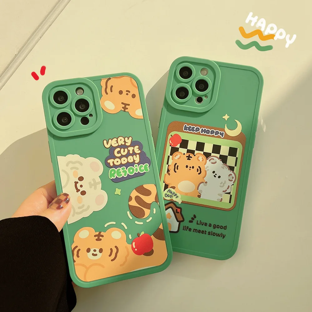 Original Soft Cute Tiger Suitable For 13promax Apple 12 Mobile Phone Case Iphone 11 Angel Eye Xs Frosted 8p Soft
Original Soft Cute Tiger Suitable For 13promax Apple 12 Mobile Phone Case Iphone 11 Angel Eye Xs Frosted 8p Soft