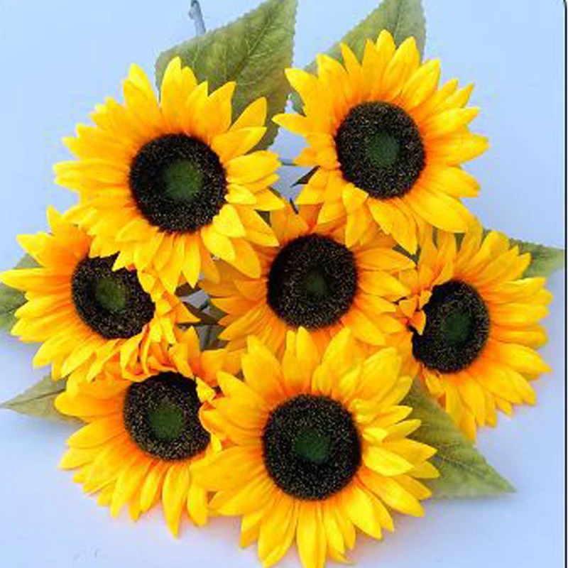 Искусственные подсолнухи 7 шт.
Искусственные подсолнухи 7 шт.