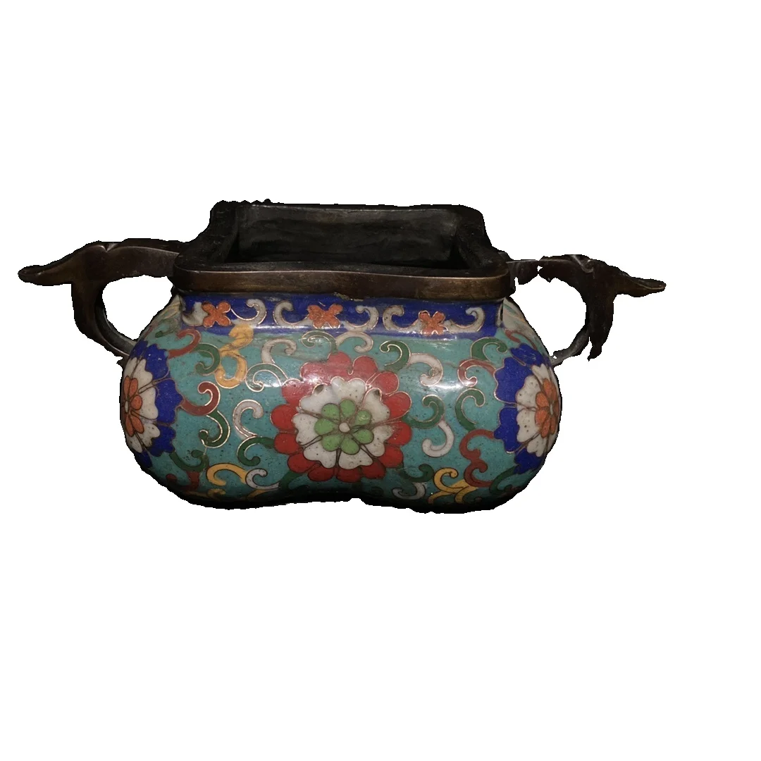 LAOJUNLU A Cloisonné Incense Burner On Copper With Filigree Enamelling Style 332 Chinese Traditional Style Antiques Fine Art
LAOJUNLU A Cloisonné Incense Burner On Copper With Filigree Enamelling Style 332 Chinese Traditional Style Antiques Fine Art