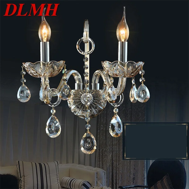 DLMH Indoor Wall Lamps Crystal Fixtures LED European Candle Light Classical for Home Bed Room Lamp
DLMH Indoor Wall Lamps Crystal Fixtures LED European Candle Light Classical for Home Bed Room Lamp