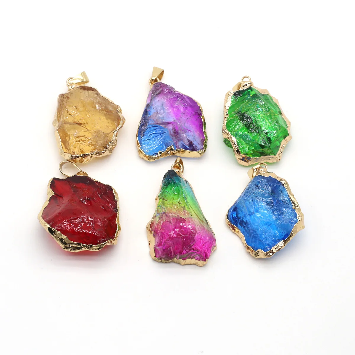 Natural Crystal Pendant Irregular Shape Gemstone Exquisite Charms for Jewelry Making Diy Bracelet Necklace Earrings Gifts
Natural Crystal Pendant Irregular Shape Gemstone Exquisite Charms for Jewelry Making Diy Bracelet Necklace Earrings Gifts