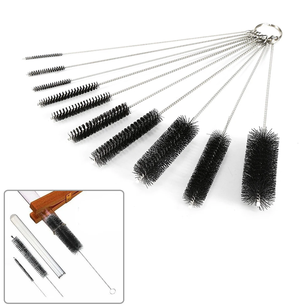 10Pcs Nylon Straw Brush Set Cleaner Bottle Tube Pipe Small Long Cup Kitchen Bath Home Long Handle Cleaning Brushes For Straws
10Pcs Nylon Straw Brush Set Cleaner Bottle Tube Pipe Small Long Cup Kitchen Bath Home Long Handle Cleaning Brushes For Straws