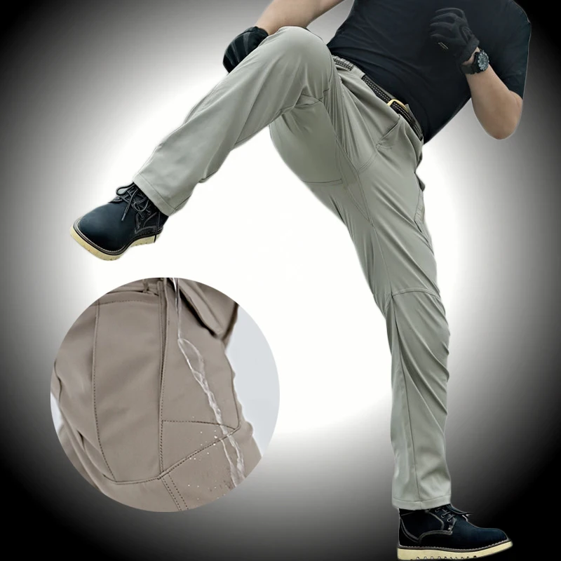 Elastic Man Tactical Pants Quick Dry Summer Multiple Pocket Military Army Cargo Pants for Men Hiking Ix9 City Men's Sports Pants
Elastic Man Tactical Pants Quick Dry Summer Multiple Pocket Military Army Cargo Pants for Men Hiking Ix9 City Men's Sports Pants