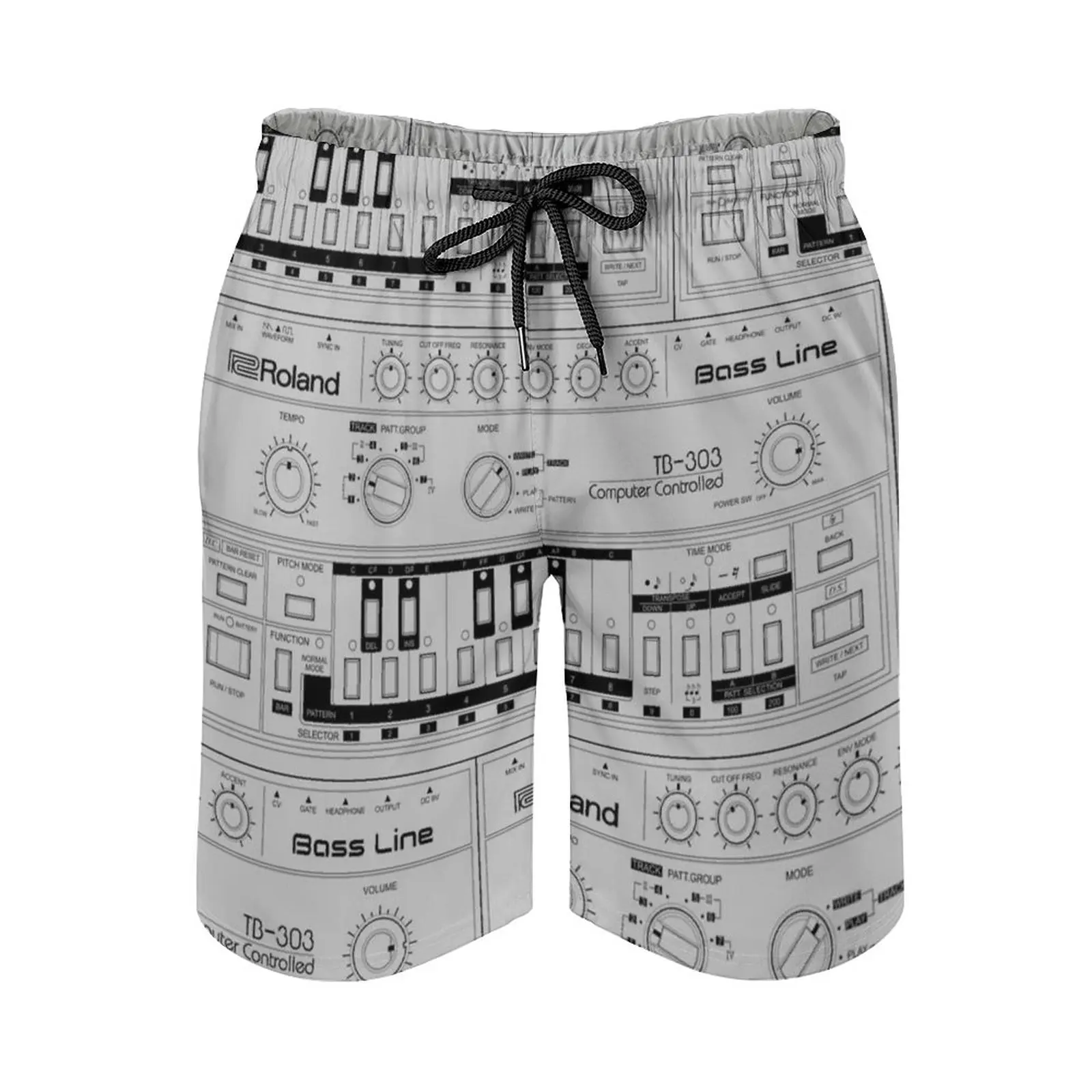Tb-303 Bass Line Wireframe Men's Beach Shorts 3D Printing Loose Surf Board Shorts Beachwear 33 Tb 33 Club Controller Acid House
Tb-303 Bass Line Wireframe Men's Beach Shorts 3D Printing Loose Surf Board Shorts Beachwear 33 Tb 33 Club Controller Acid House