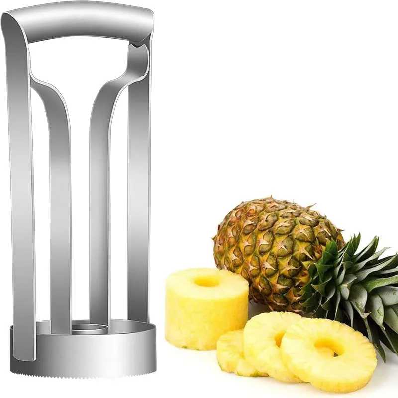 

1PCS Fruit Pineapple Corer Slicers Peeler Parer Cutter Kitchen Easy Tool Stainless Steel High Quality Kitchen Fruit Tool Gadget