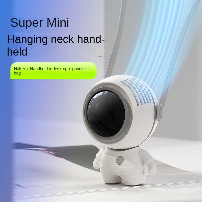 Astronaut leafles fan portable lazy man hanging neck handheld Fan USB small fan mini portable electric fan hand fan rechargeable
Astronaut leafles fan portable lazy man hanging neck handheld Fan USB small fan mini portable electric fan hand fan rechargeable