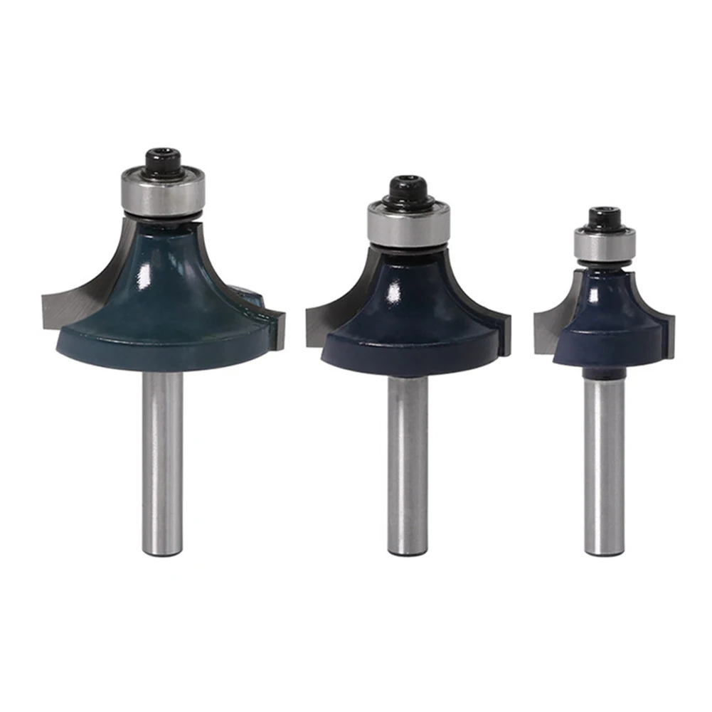1pc Round Over Router Bit With Bearing 1/4 Shank Milling Cutter For Wood Woodworking Carving Tool Milling Machine Carpentry Tool
1pc Round Over Router Bit With Bearing 1/4 Shank Milling Cutter For Wood Woodworking Carving Tool Milling Machine Carpentry Tool