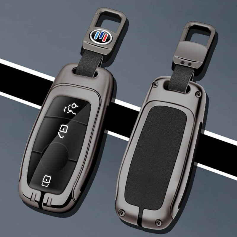 Metal Leather Car Key Case Cover Shell For Mercedes Benz W205 W213 W177 W222 X167 A B C E S Class GLA GLB GLC GLE GLS Maybach
Metal Leather Car Key Case Cover Shell For Mercedes Benz W205 W213 W177 W222 X167 A B C E S Class GLA GLB GLC GLE GLS Maybach