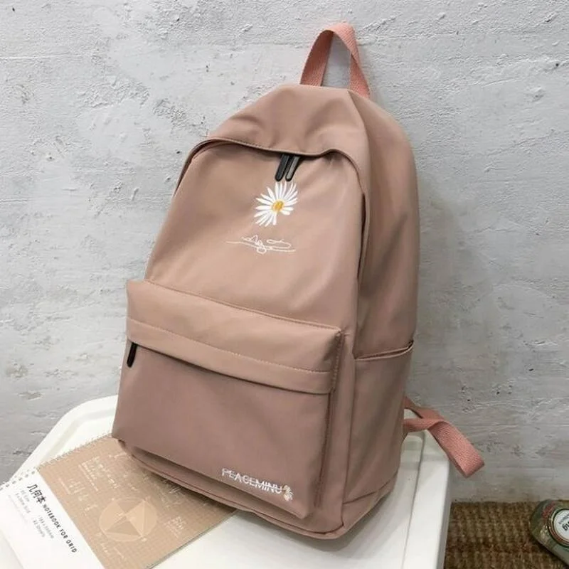 Teen School Bag for Girls Backpack Women Printing Bookbags Middle Student Schoolbag Large Black Cute Flowers Nylon Bagpack
Teen School Bag for Girls Backpack Women Printing Bookbags Middle Student Schoolbag Large Black Cute Flowers Nylon Bagpack