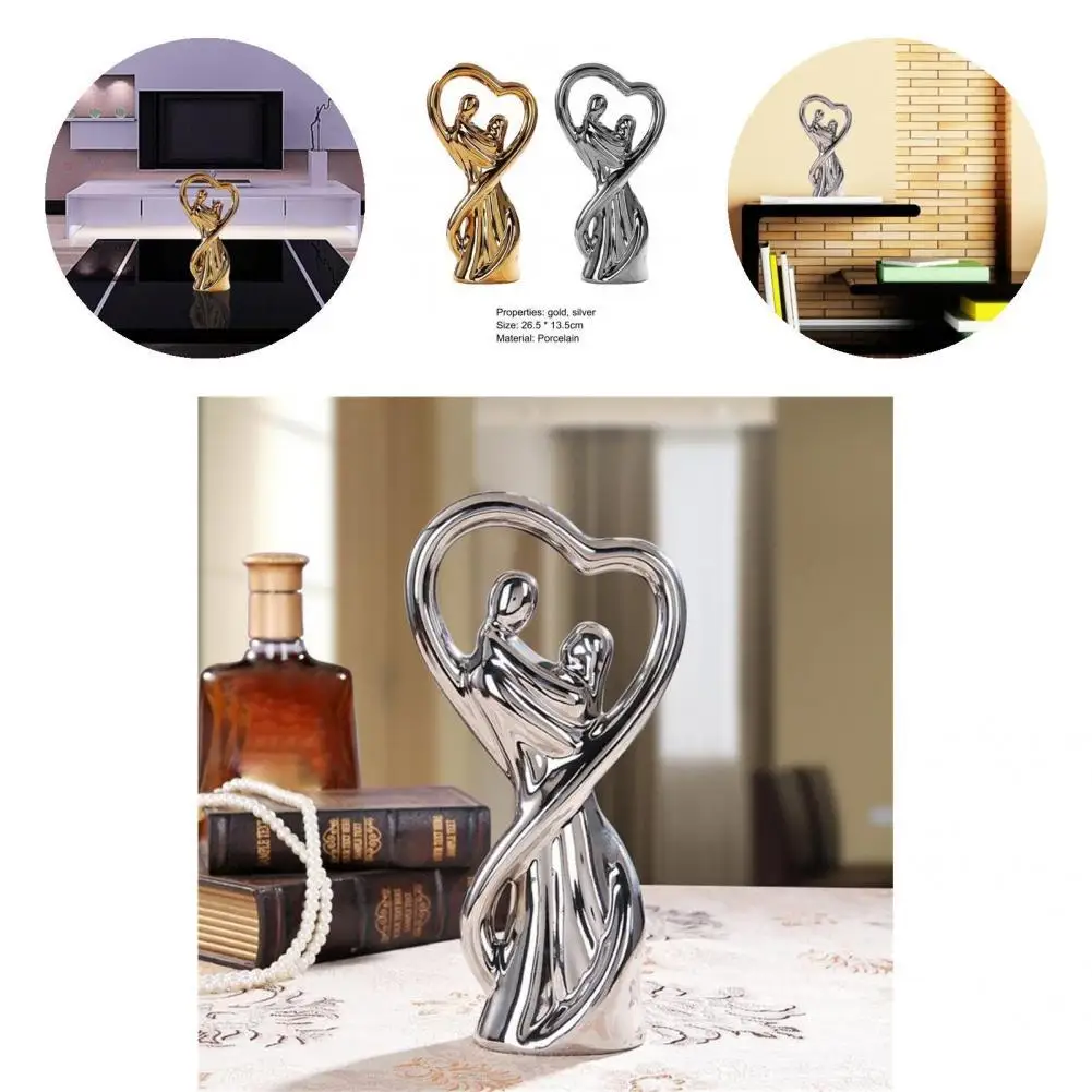 Couples Sculpture Reusable Couples Figurine Long Lasting Artistic Chic Easy to Clean Couples Decoration
Couples Sculpture Reusable Couples Figurine Long Lasting Artistic Chic Easy to Clean Couples Decoration