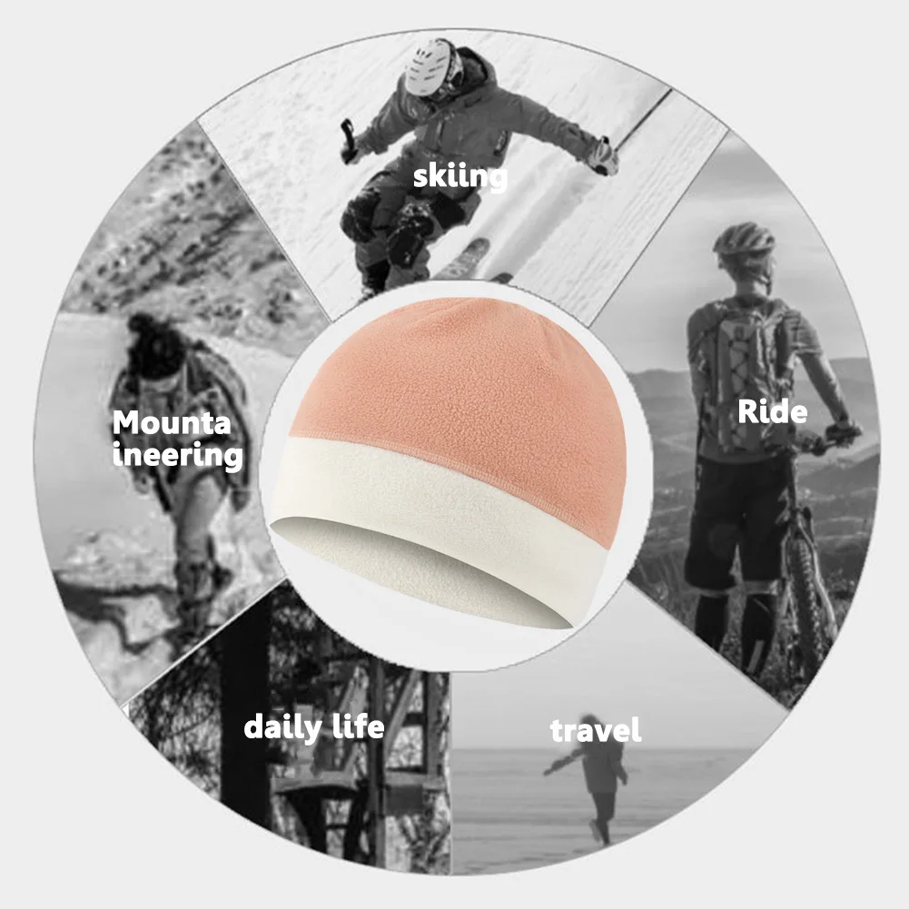 Зимняя шапка для лыжного спорта, велосипедная шапка, дышащая спортивная шапка для активного отдыха, легкая защита ушей для верховой езды, кемпинга, пешего туризма