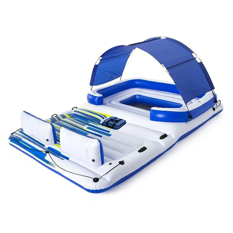 Tropical Breeze Raft Swimming Pool Lake Floating Air Bed Water Sports Toy Float Island Inflatable Boat with Sunshade
Tropical Breeze Raft Swimming Pool Lake Floating Air Bed Water Sports Toy Float Island Inflatable Boat with Sunshade