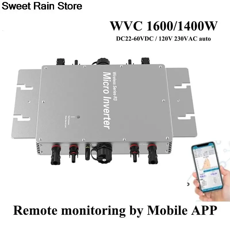 WVC, 1200 Вт, 1400 Вт, 1600 Вт, Φ вход для AC110V/220V WVC на сетке, Φ, версия Wi-Fi
WVC, 1200 Вт, 1400 Вт, 1600 Вт, Φ вход для AC110V/220V WVC на сетке, Φ, версия Wi-Fi